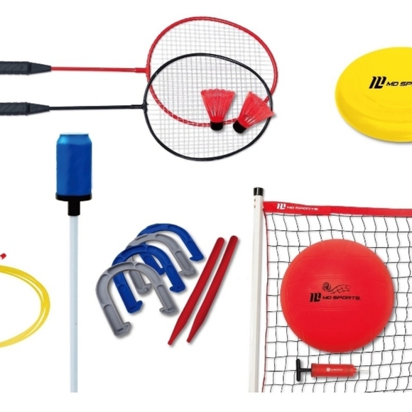 MD Sports 6 in 1 Backyard Combo Game Set - Picture 10 of 12